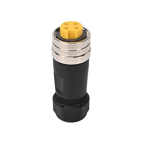 7/8”mini din power female 3pin 4pin 5pin field wireable waterproof ...