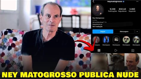 Aos 80 Anos Ney Matogrosso Publica Nude Nas Redes Sociais E Causa