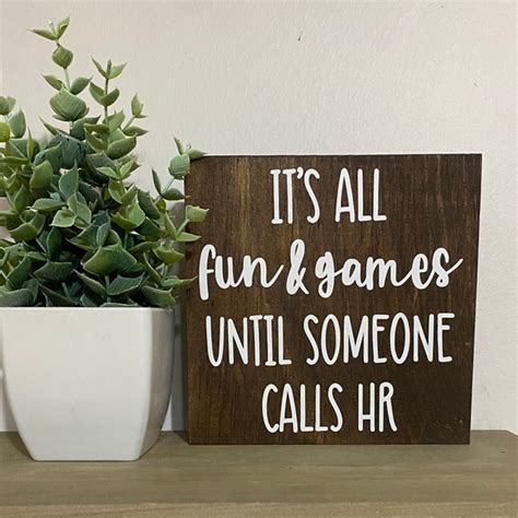 Hr Office Signs Etsy