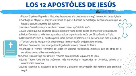 Biografía De Los 12 Apóstoles De Jesús Quiénes Fueron Y Su Historia