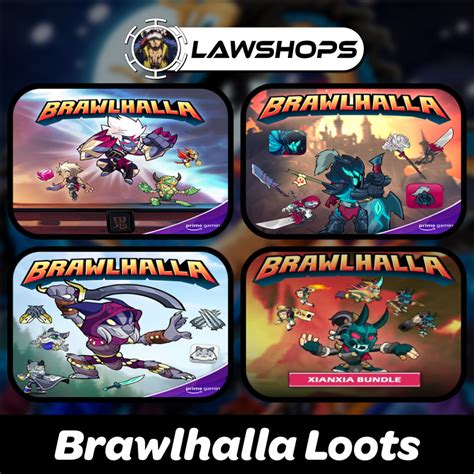 Brawlhalla Bundle Prime Gaming Loot L Darkheart Phantom Lynx Xianxia