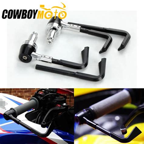 Universal Brake Clutch Lever Protective Guards Bar Ends Motorcycles 7 8