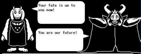 Encyclopedia — Toriel and Asgore Lost Souls quotes before and...