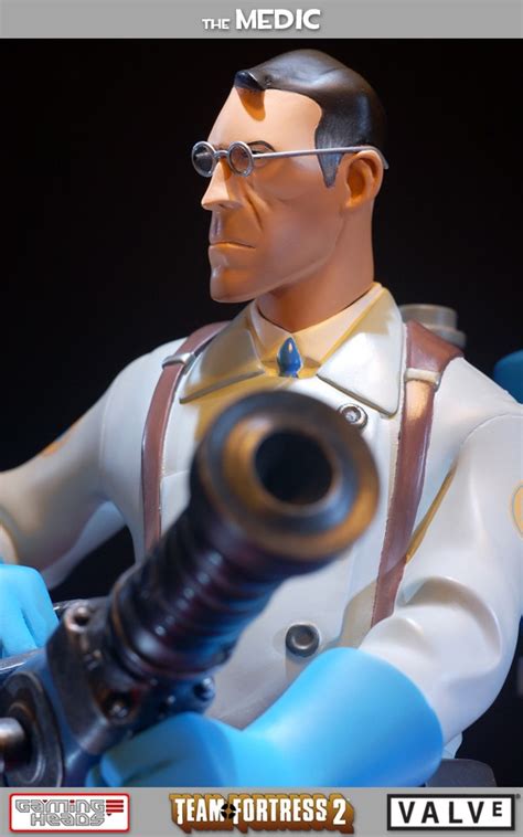 Team Fortress The Blu Medic Exclusive Statue Gaming Heads 24852 Hot Sex Picture