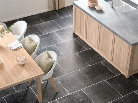 Belgian Bluestone Floor Impermo Tegels Natuursteen Parket