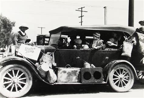 Oklahoma Dust Bowl Refugees San Fernando California 1935 By Dorothea Lange Artchive