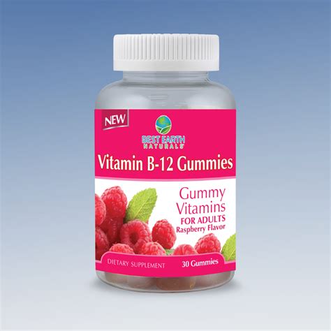 Vitamin B-12 Gummy Vitamins – Best Earth Naturals Vitamins & Supplements