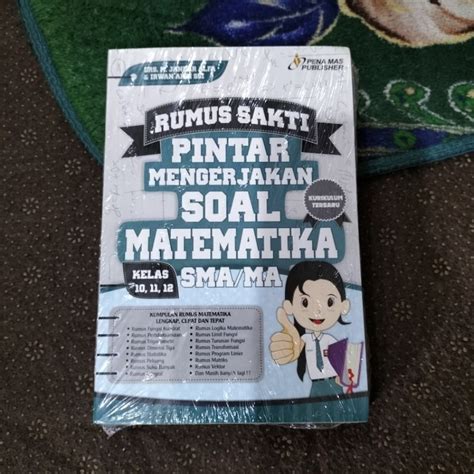 Jual Original Buku Rumus Sakti Pintar Mengerjakan Soal Matematika Kelas