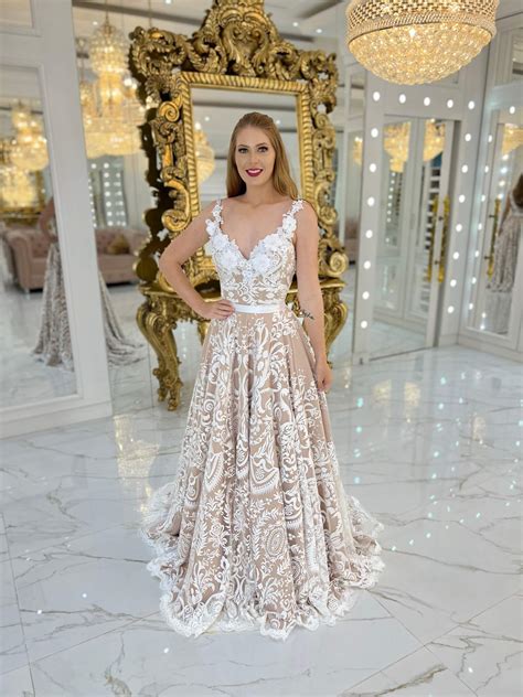 Vestido Julye Branco Nude Barbara Melo