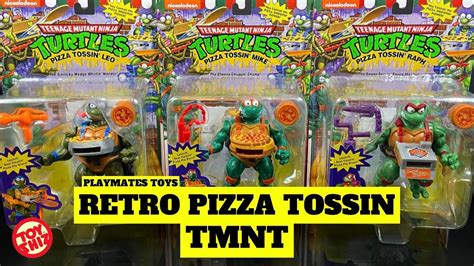 2023 ☘️ Retro Pizza Tossin Tmnt Walmart Excl Playmates Toys Youtube