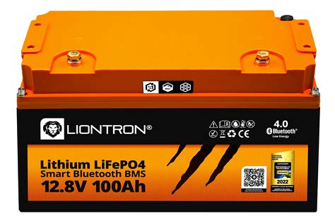 Liontron Lifepo Marine Batterie Ip V Ah Lx Smart Bms Mit