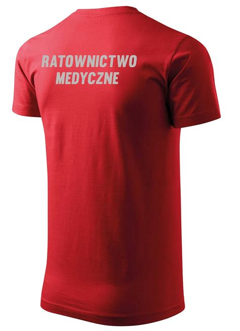 RATOWNICTWO MEDYCZNE Koszulka Z Nadrukiem HVR Wear Pl