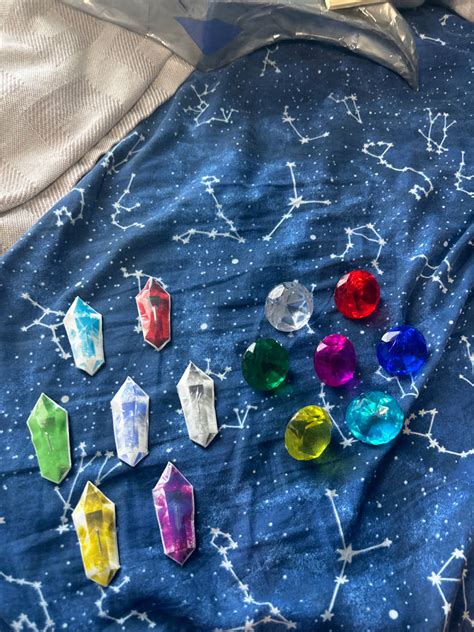 The Chaos Crystals And The 7 Movie Chaos Emeralds By Hector31298 On