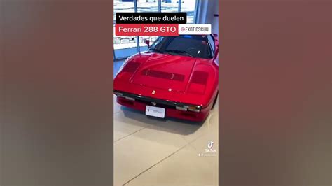 Ferrari 288 Gto ⚠️ Verdades Que Duelen Youtube