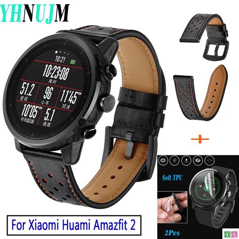 YHNUJM 2018 Bands For Original Xiaomi Huami Amazfit 2 Stratos Pace