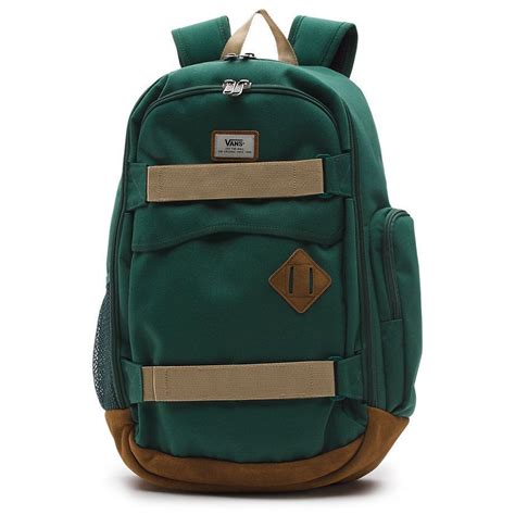 Mochila Backpack Unisex Vans Transiet 2 Trekking Green Street Skate