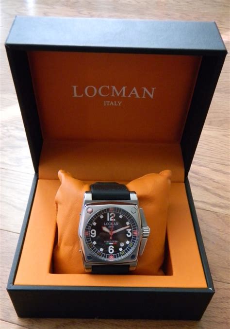 Fs Locman Black Teseo Tesei R Auto Titanium Stainless Stingray