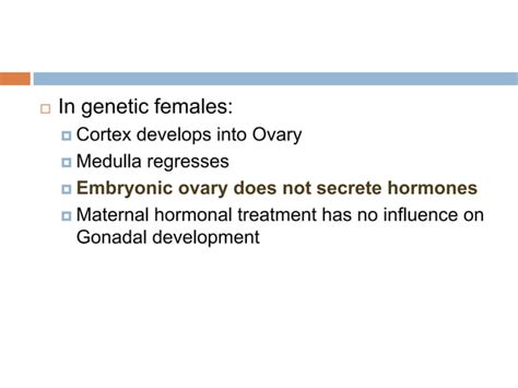 Sex Differentiation Ppt