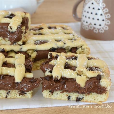 Rossella Pane E Cioccolato On Instagram CROSTATA COOKIE UNA