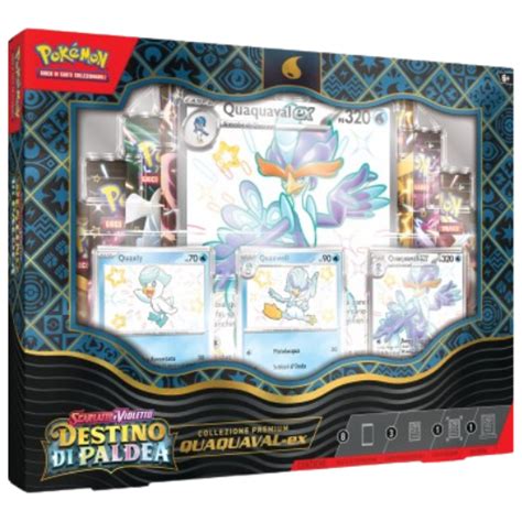 Quaquaval Ex Collezione Premium Ita Destino Di Paldea Pokemon