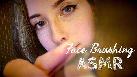 ASMR Face Brushing Layered Sounds And Stippling NO TALKING YouTube