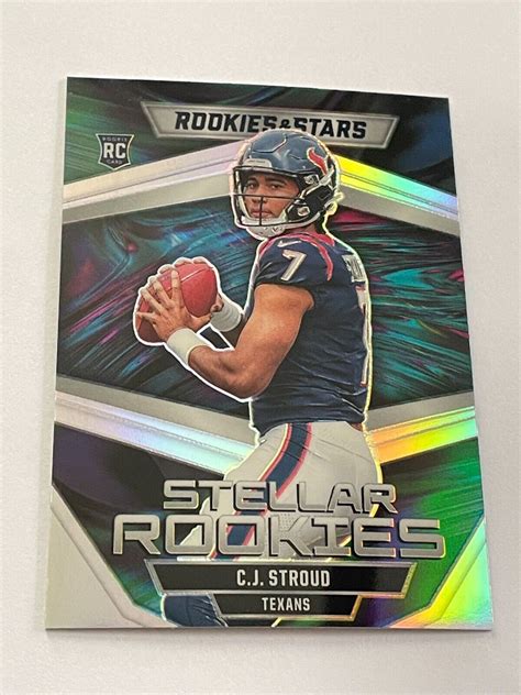 2023 Panini Rookies Stars Stellar Rookies C J Stroud SR 5 Silver