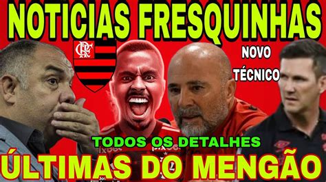 Not Cias Fresquinhas Do Flamengo Sampaoli Abre O Olho Novo T Cnico No