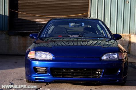 Mugen Civic Eg6 Hatchback 92 95 Front Lip Spoiler Kit