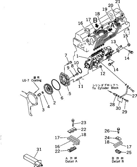 Komatsu INJECTION PUMP ASS Y FOR FORESTRY