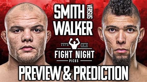 Ufc Charlotte Anthony Smith Vs Johnny Walker Preview Prediction