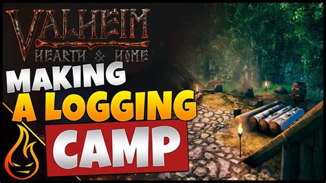 Logging Camp And Dock Draugr Village Restoration In Valheim EP3 YouTube