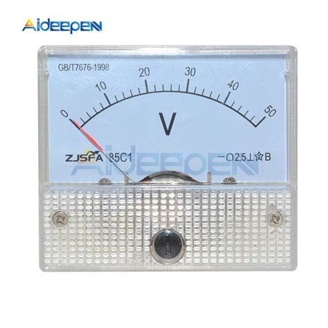 Dc Analoge Panel Voltmeter Remeter Volt Me Grandado