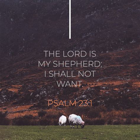 The Lord is My Shepherd