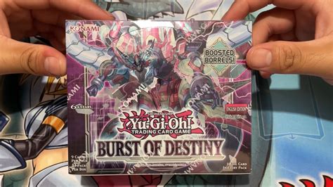 Opening Burst Of Destiny Booster Box YouTube