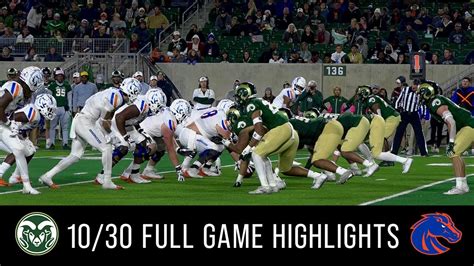 CSU Football Vs Boise State Full Game Highlights And Post Game Recap