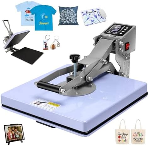 Amazon EPhotoInc 15 X 15 Digital Clamshell Heat Press Transfer T