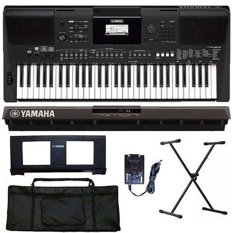 Teclado Yamaha Psr E Teclas Suporte Capa Instrumentos De