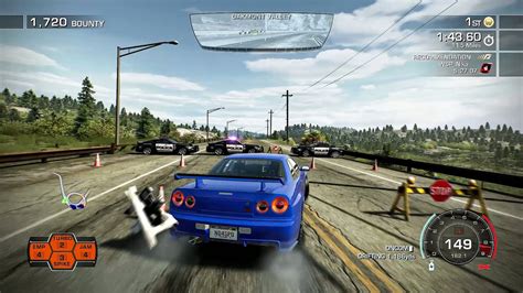 NFS Hot Pursuit Remastered Nissan Skyline R34 GT R YouTube