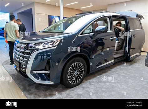 Denza D9 All Electric Minivan At The Iaa Mobility 2023 Motor Show In