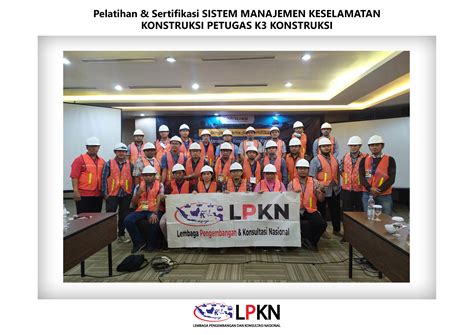 Pelatihan Sertifikasi Sistem Manajemen Keselamatan Konstruksi Petugas