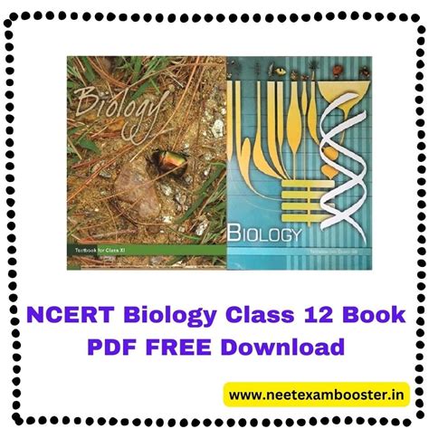 Ncert Biology Class 12 Book Pdf Free Download For Neet