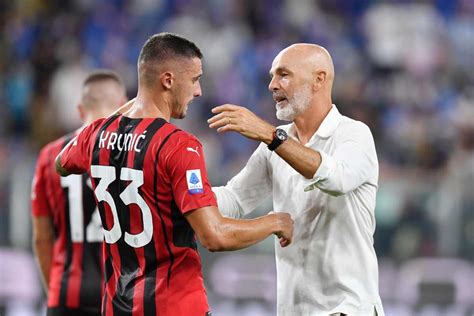 Il Milan Accontenta Pioli Niente Cessione Resta Rossonero