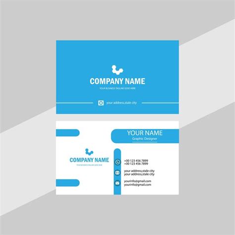 Premium Vector Vector Modern Creative And Clean Business Card Template