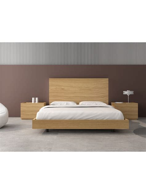 CABECERO DE CAMA CORRIDO GARMENT BLANCO Y ROBLE MrHome