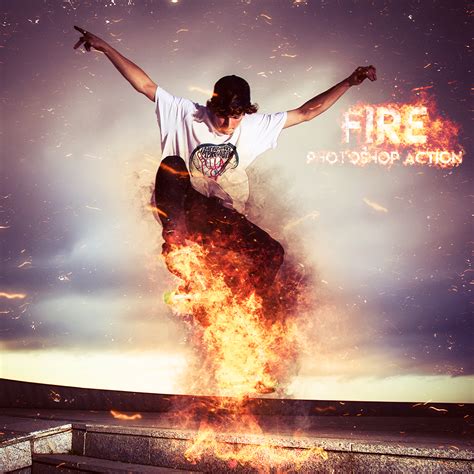 Fire Photoshop Action, Add-ons | GraphicRiver