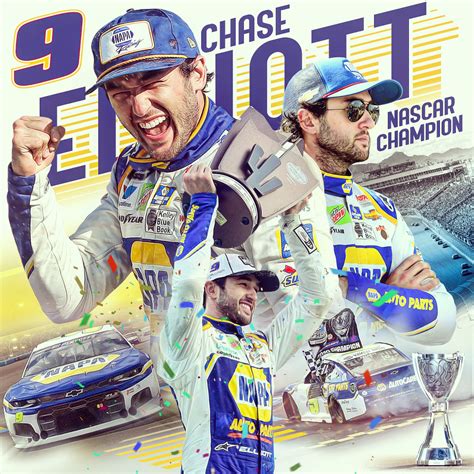 Chase Elliott 2020 NASCAR Cup Series Champion 1 Images Behance