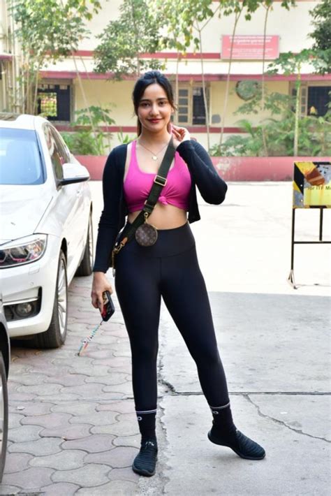 Aisha Sharma Genelia Dsouza And Neha Sharma Spotted At Gym In Mumbai