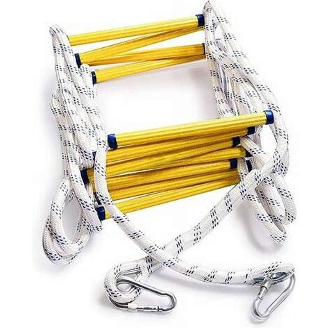 Fire Escape Rope Ladder Flame Resistant Fire Safety Ladder With