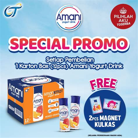 Jual Amani Yogurt Drink Mixed Orange Ml Harga Dus Isi