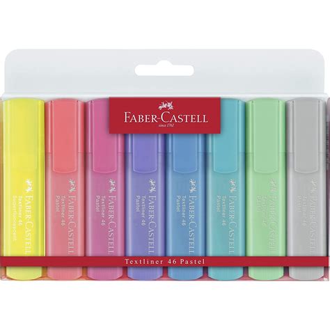 Faber Castell 1546 Pastel Renk Fosforlu Kalem 8 li Fiyatı